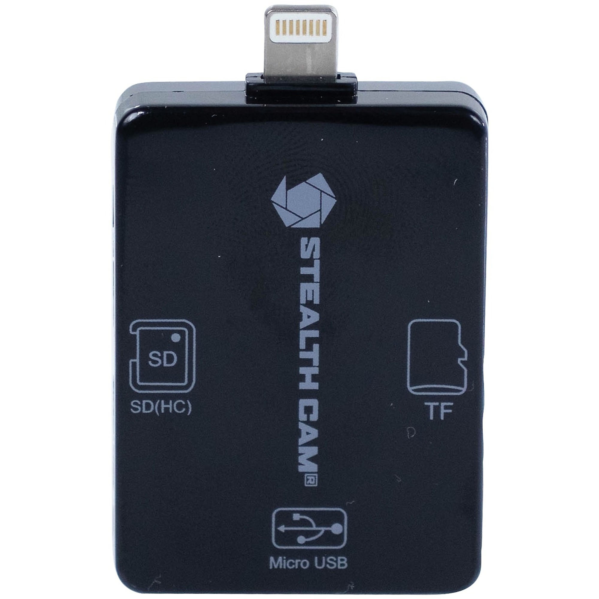 Stealth Cam iOS Card Reader - Compatible with SD/SDHC/SDXC/MMC, Model# STC-SDCRIOS
